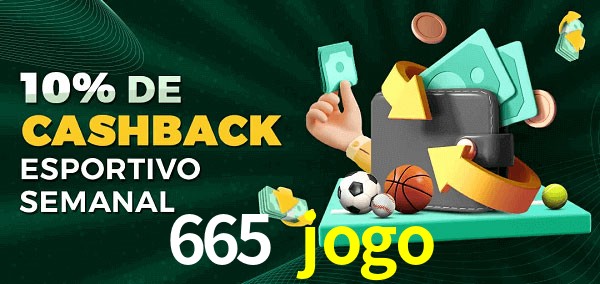 10% de bônus de cashback na 665 jogo