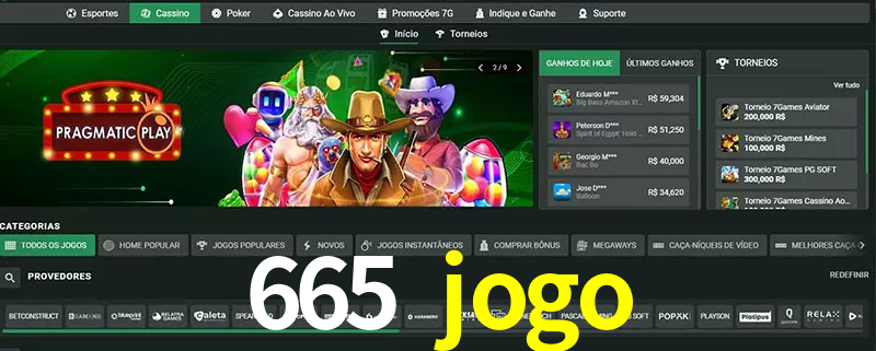 cassino 665 jogo